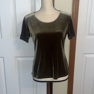 Gemilli Green Suede T-Shirt